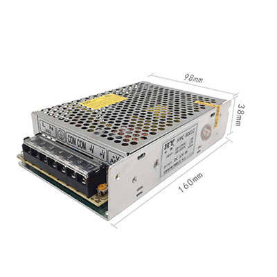 60W 12V 5A LED直流稳压电源(图1) LED直流稳压电源尺寸详情