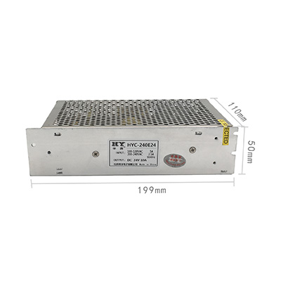 开关电源厂家直销HYC-240E24尺寸介绍