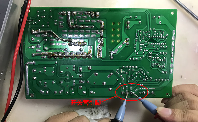 【案例】恒压恒流电源保险丝爆炸后维修流程简述(图5) 开关管引脚